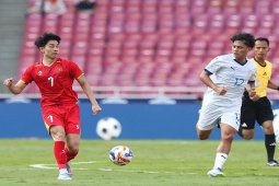 Nóng rực U23 Việt Nam đối đầu U23 Philippines: Đình Bắc - Anh Quân tiếc nuối vì cột dọc