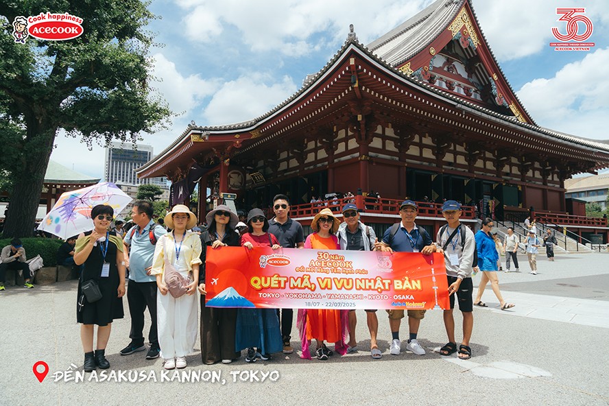 Đền Asakusa Kannon, một trong những di tích lịch sử và văn hóa vĩ đại nhất của Nhật Bản