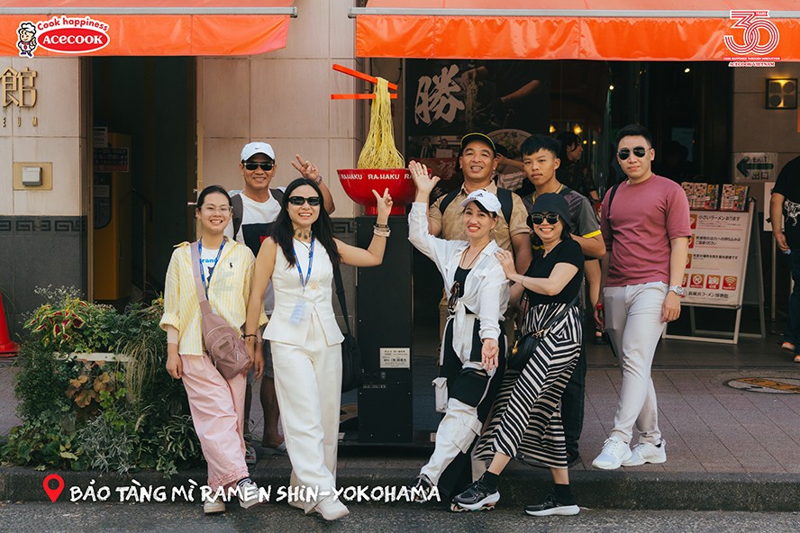Không thể thiếu những khoảnh khắc lưu kỷ niệm cùng biểu tượng tô mì ramen của bảo tàng