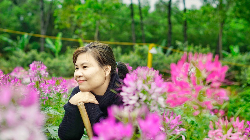 Thất bại với ống hút tre nhưng chị Thuỷ lập tức chuyển sang phát triển mô hình khởi nghiệp mới với nông trại rộng 5ha.