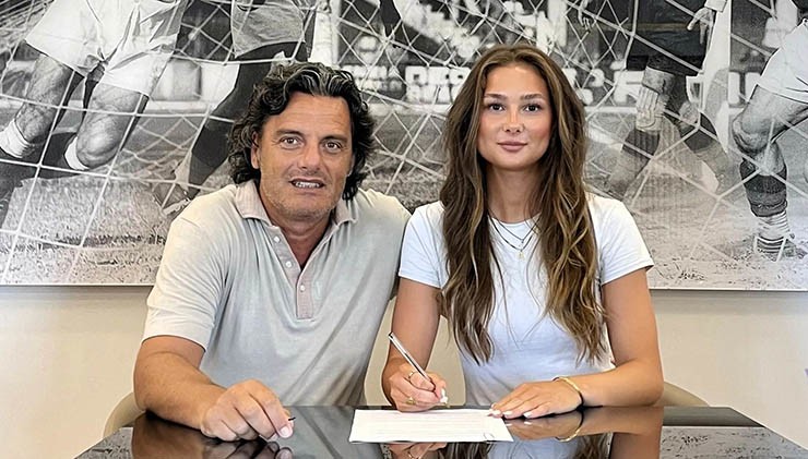 Alice Sondergaard mới ký hợp đồng với Genoa