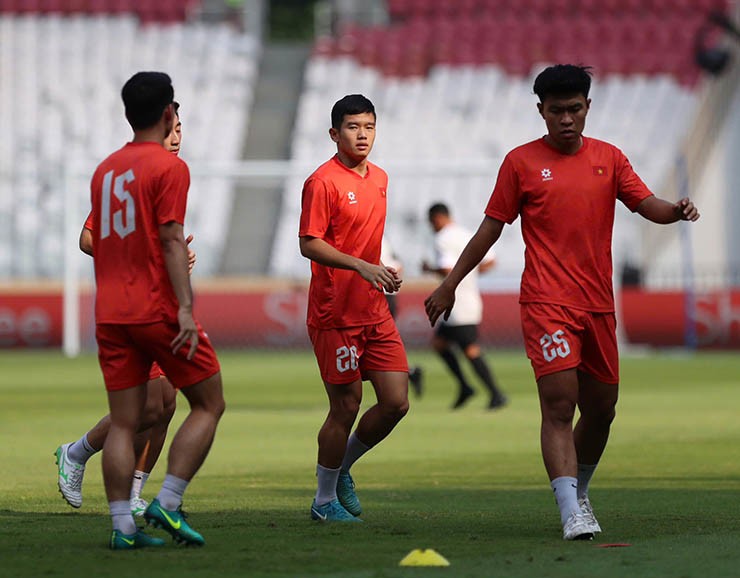 Trực tiếp bóng đá U23 Việt Nam - U23 Philippines: Thẻ đỏ trực tiếp phút 90+5 (Hết giờ) - 22