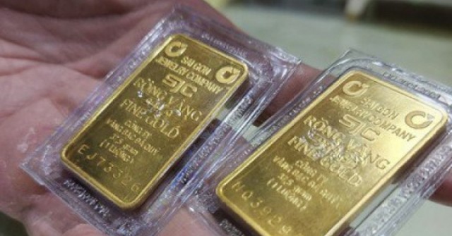 Khó trụ mốc cao, giá vàng miếng SJC giảm nhanh