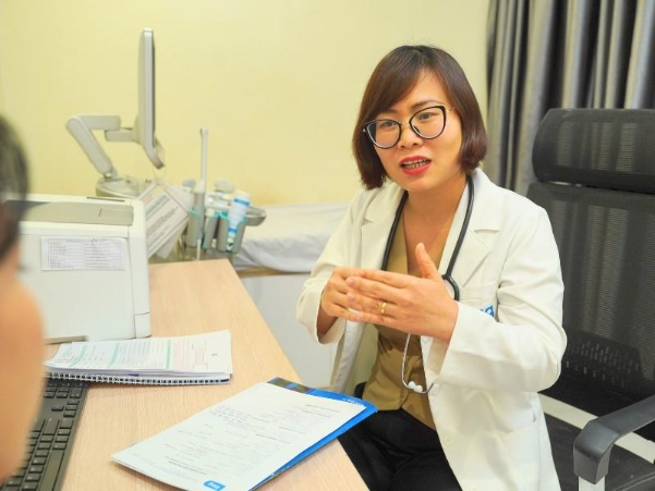 Đội ngũ bác sĩ và điều dưỡng viên của DIAG luôn sẵn sàng hỗ trợ mẹ trong suốt thai kỳ. Ảnh: DIAG