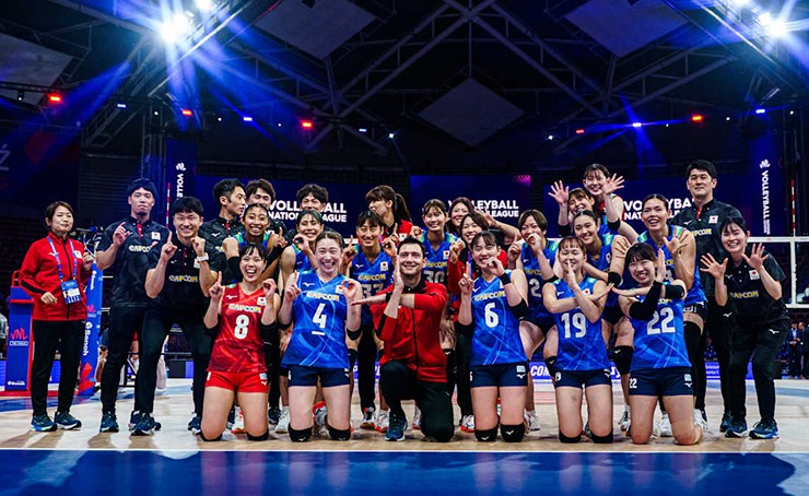 Niềm vui của tuyển Nhật Bản