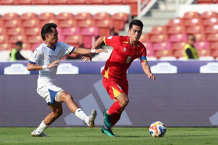 Trực tiếp bóng đá U23 Việt Nam - U23 Philippines: Thẻ đỏ trực tiếp phút 90+5 (Hết giờ) - 1