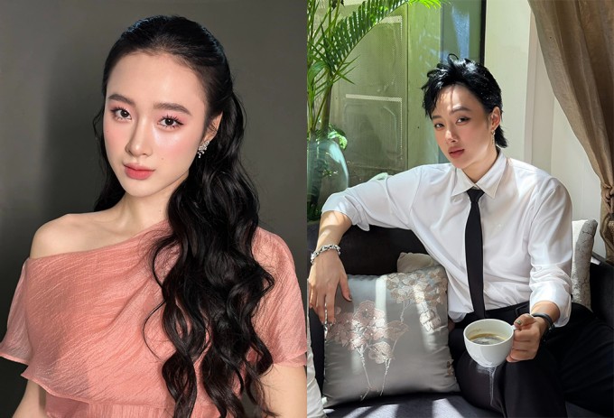 Thời gian gần đây, diễn viên Angela Phương Trinh thường xuyên ăn diện theo phong cách menswear, đội tóc giả tạo kiểu giống nam giới.