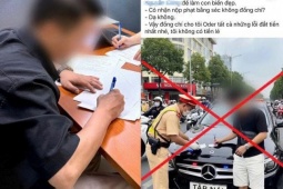 Dùng AI tạo ảnh CSGT phạt xe  ' tập nái ' , thanh niên Hà Nội bị phạt 7,5 triệu đồng