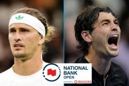 Kết quả thi đấu tennis đơn nam giải Canadian Open 2025 mới nhất