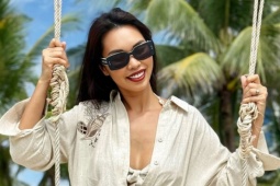Chọn váy áo du lịch tôn dáng như Hà Anh