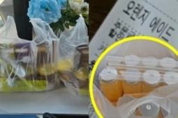Khách đặt 30 cốc nước cam rồi không lấy, chủ quán xúc động khi biết lý do