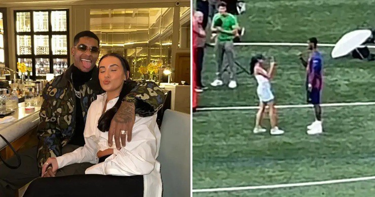 Rashford&nbsp;và&nbsp;bạn gái cũ&nbsp;Lucia hàn gắn tình cảm&nbsp;sau 2&nbsp;năm "đường ai nấy đi"
