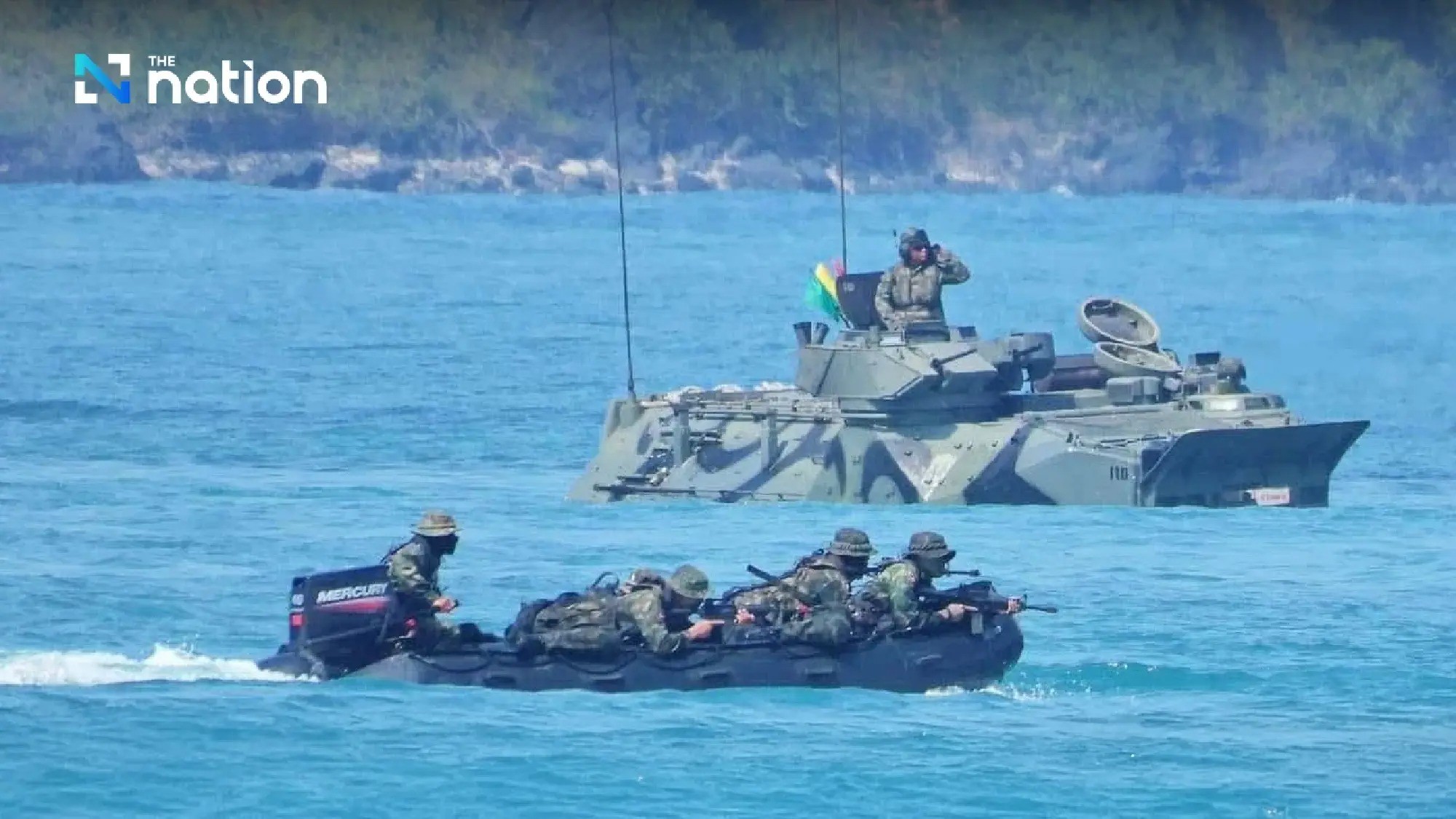Hải quân Thái Lan tham gia một chiến dịch sáng 26/7. Ảnh: Royal Thai Navy