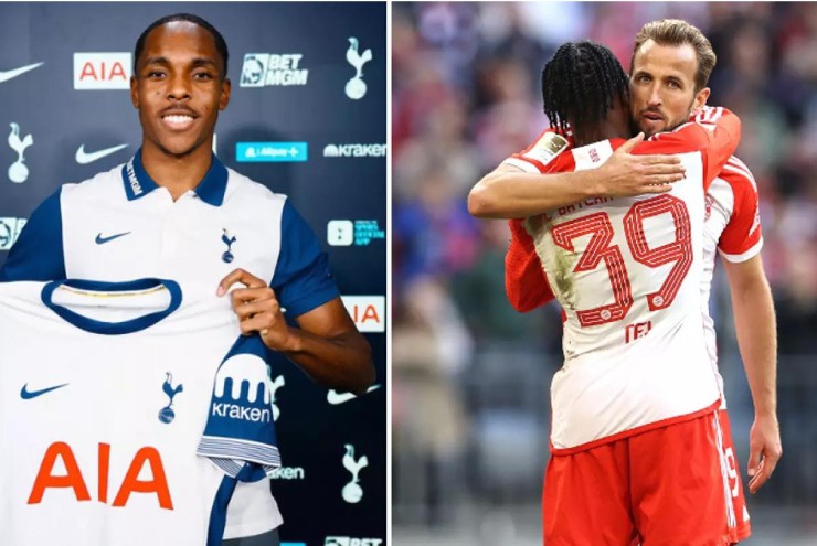 Mathys Tel được Tottenham mua đứt từ Bayern Munich