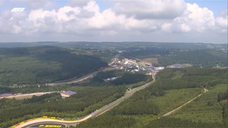 Thời tiết ngày thứ 6 tại Spa khá lý tưởng