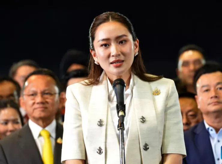 Thủ tướng bị đình chỉ kiêm Bộ trưởng Bộ Văn hóa Thái Lan Paetongtarn Shinawatra. Ảnh: TÂN HOA XÃ