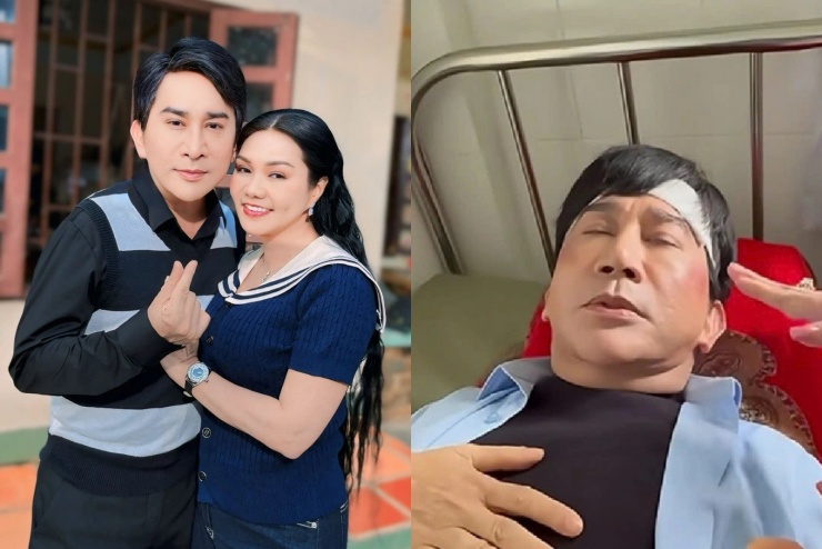 NSƯT Kim Tử Long bị đồn u não phải nhập viện điều trị.&nbsp;