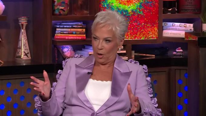 Denise Welch trong chương trình Watch What Happens Live! ngày 24/7.