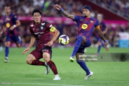 Video bóng đá Vissel Kobe - Barcelona: Rượt đuổi hấp dẫn, sao trẻ tỏa sáng (Giao hữu)