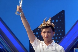 Nam sinh Quảng Ngãi thắng cách biệt, giành vòng nguyệt quế Đường lên đỉnh Olympia