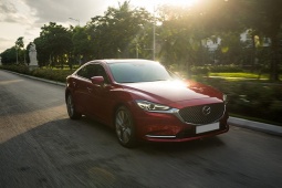 Giá xe Mazda6 cập nhật tháng 7/2025, sedan cỡ D từ 769 triệu đồng
