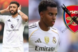 MU sốt ruột vì Fernandes gánh hàng công, Arsenal - Liverpool khiến Rodrygo vỡ mộng (Clip 1 phút)