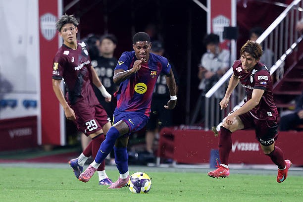 Rashford thi đấu rất năng nổ và gây ấn tượng tốt trong trận ra mắt CLB mới