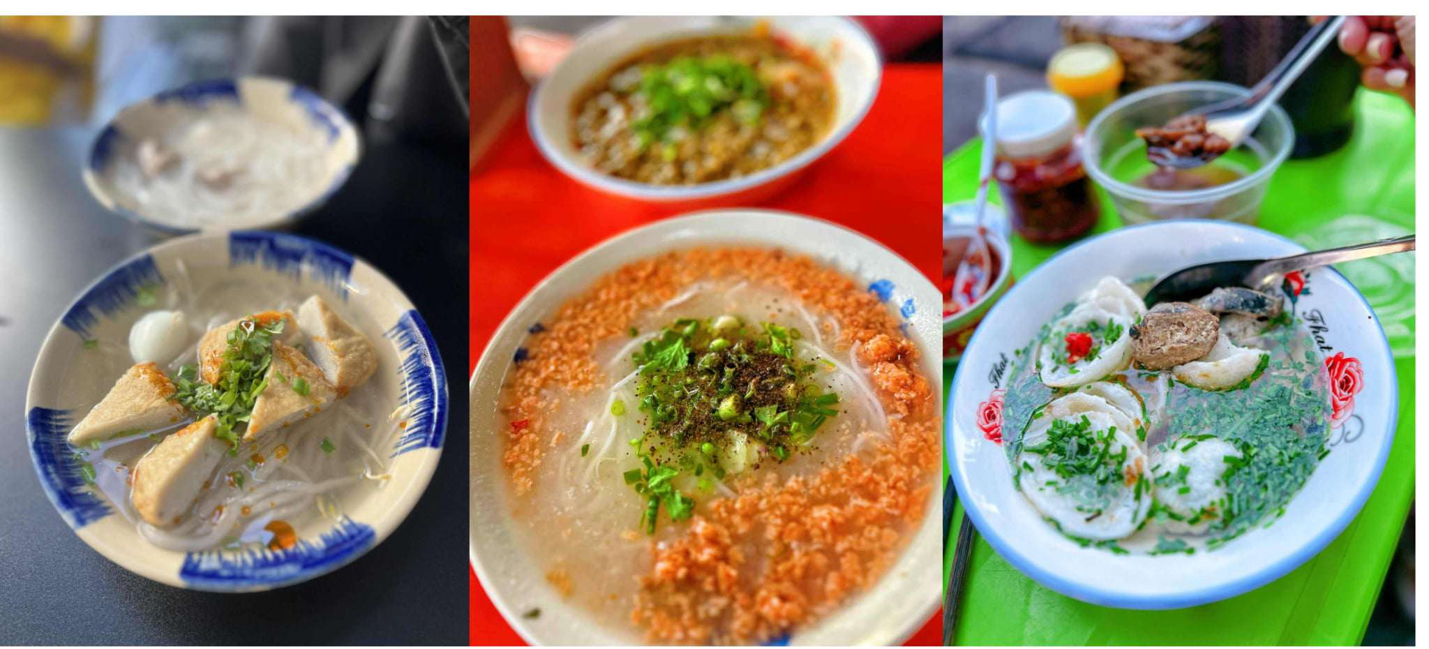 Một số món ngon, đặc sản Quy Nhơn mà gia đình chị Linh thưởng thức