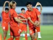 Bóng đá - U23 Việt Nam vui tươi trở lại sân tập, có lực lượng mạnh nhất chờ đấu U23 Indonesia