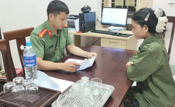 Công an triệu tập, làm việc với chị LTT.