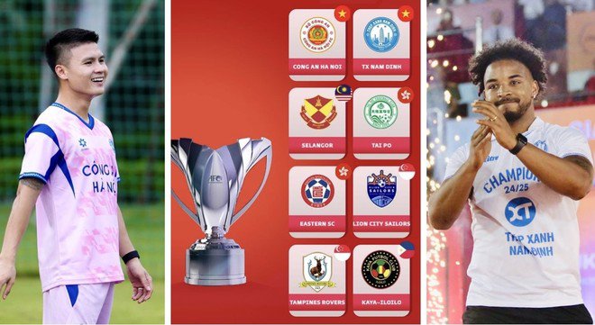 Công an Hà Nội và Nam Định đại diện Việt Nam vào thẳng vòng bảng Cúp C2 châu Á 2025/26
