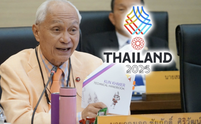 Chủ tịch Hội đồng thể thao SEA Games, Chaiyaphak Siriwat. Ảnh: Thairath