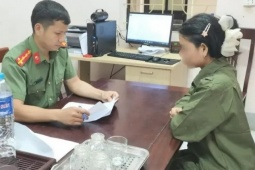 Công an Nghệ An triệu tập cô gái livestream  ' vỡ đập anh em ơi ' 