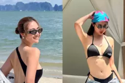 Bỏng mắt ngắm Huyền Lizzie diện áo tắm 0% mỡ thừa