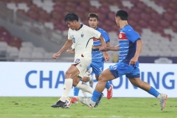 Video bóng đá U23 Philippines - U23 Thái Lan: Rượt đuổi hiệp 2,  " Voi chiến "  may mắn (U23 Đông Nam Á)