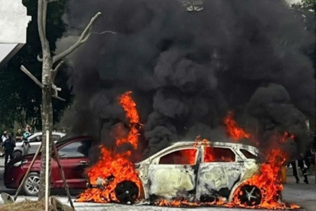 THACO phản hồi về vụ xe Peugeot bốc cháy tại Bắc Ninh