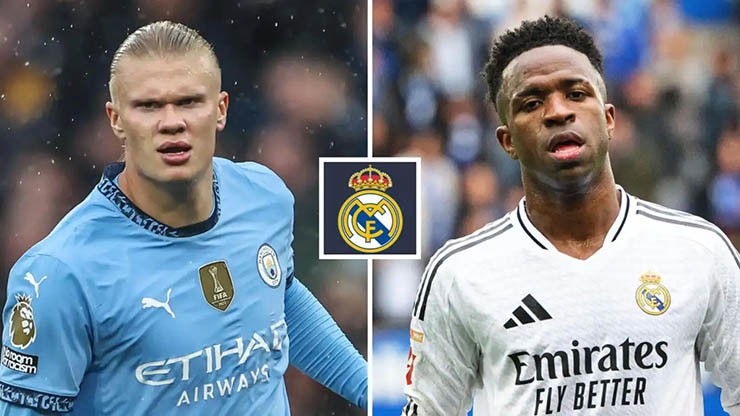 Real Madrid sẵn sàng để Vinicius ra đi và nhắm Haaland thay thế