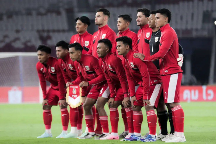 Giá trị đội hình U23 Indonesia có giá 3,15 triệu Euro - Ảnh Bola