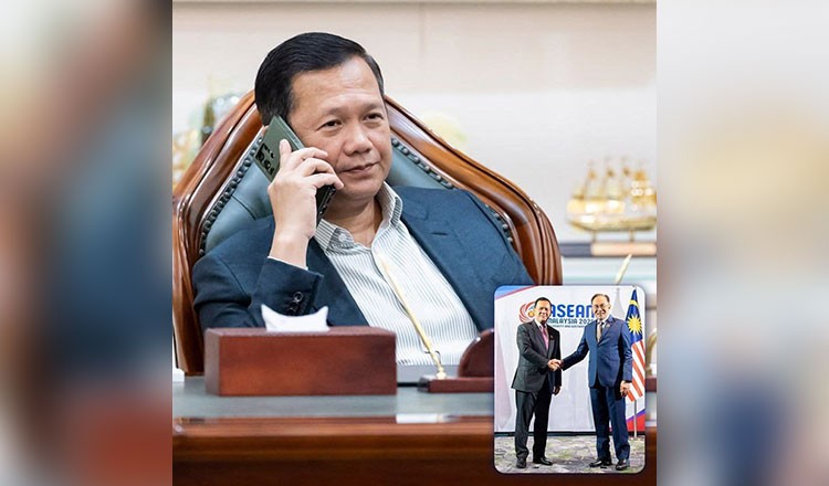 Thủ tướng Campuchia Hun Manet. Ảnh: Khmer Times.