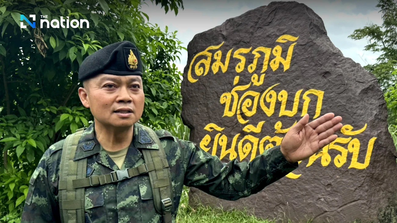 Trung tướng Boonsin Padklang xuất hiện ngày 28/7. Ảnh: The Nation