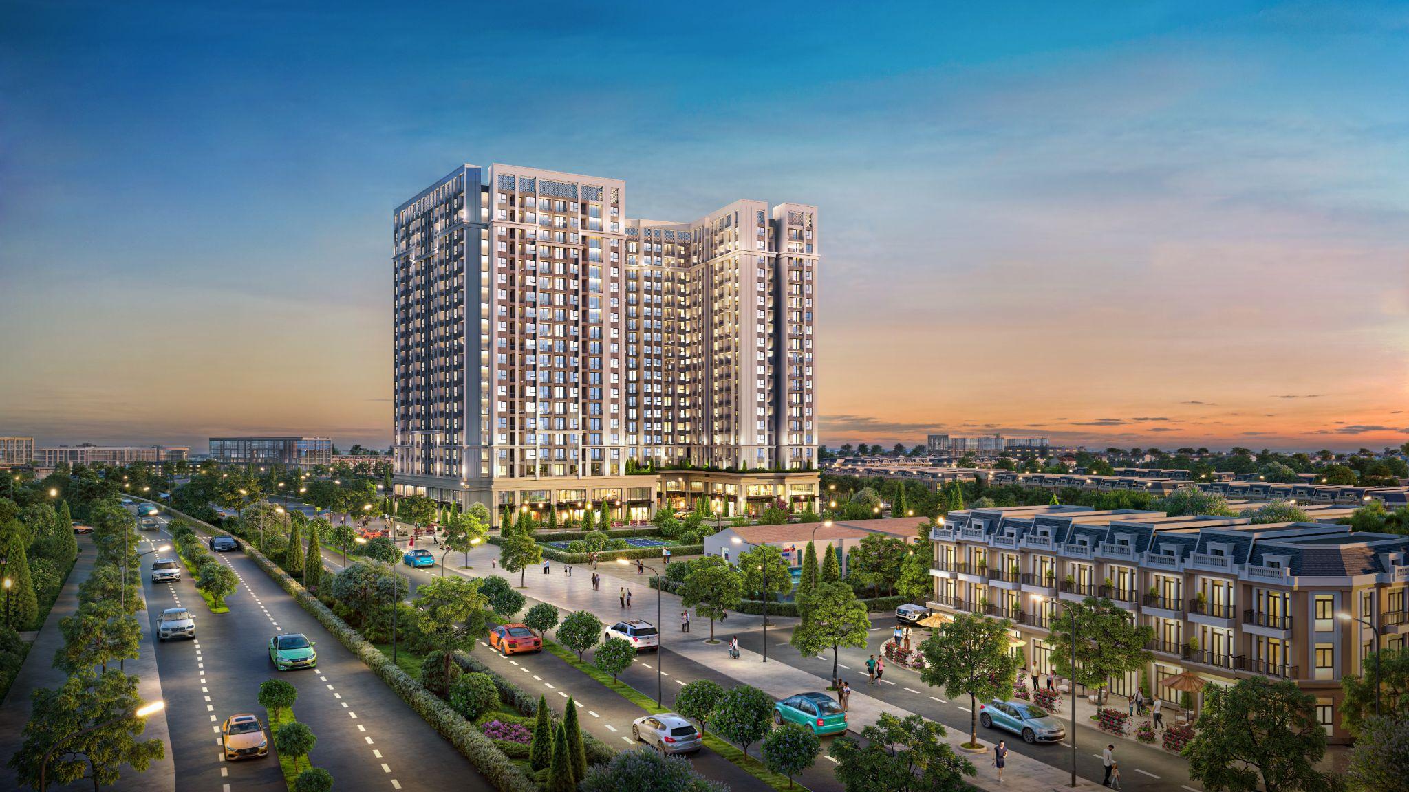 The Zenith Hải Phòng - biểu tượng cho phong cách sống hiện đại giữa lòng phố cảng Ảnh: dự án The Zenith Hải Phòng
