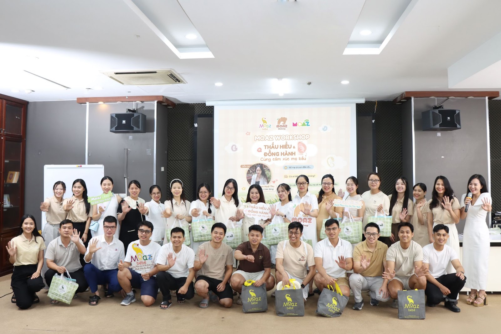 Moaz Workshop nơi chia sẻ kinh nghiệm cho những ông bố bà mẹ tương lai