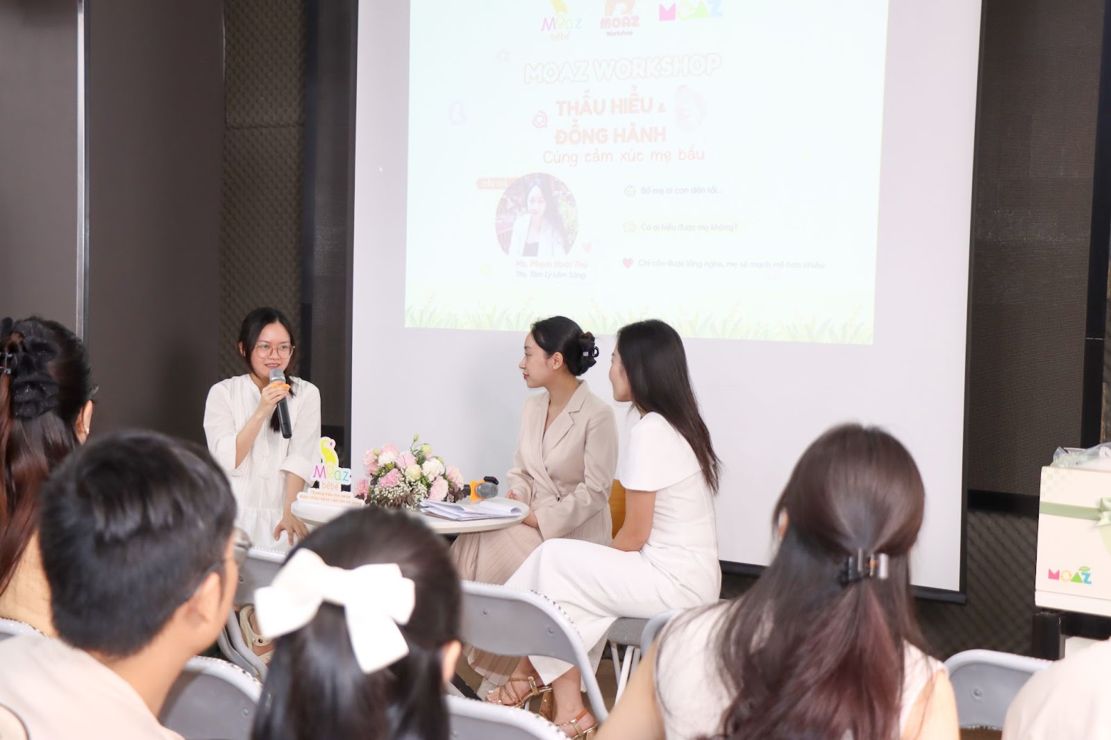 Moaz Workshop giúp ba mẹ hiểu rõ hơn tâm lý thường gặp trong hành trình đón con chào đời