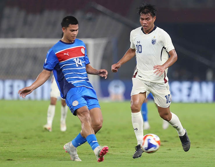 Trực tiếp bóng đá U23 Philippines - U23 Thái Lan: "Voi chiến" xuất sắc bảo vệ thành quả (Hết giờ) - 8