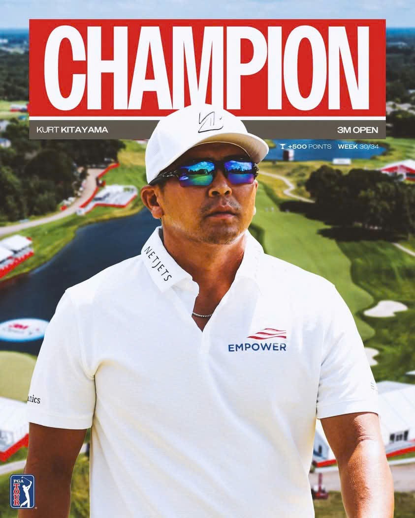 Chức vô địch 3M Open đưa Kitayama lên hạng thứ 53 trên bảng xếp hạng FedEx Cup