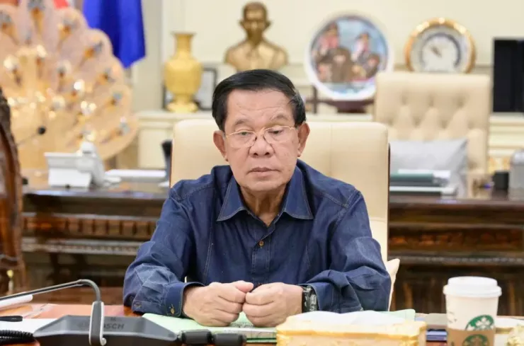 Chủ tịch Thượng viện Campuchia Hun Sen. Ảnh: FACEBOOK