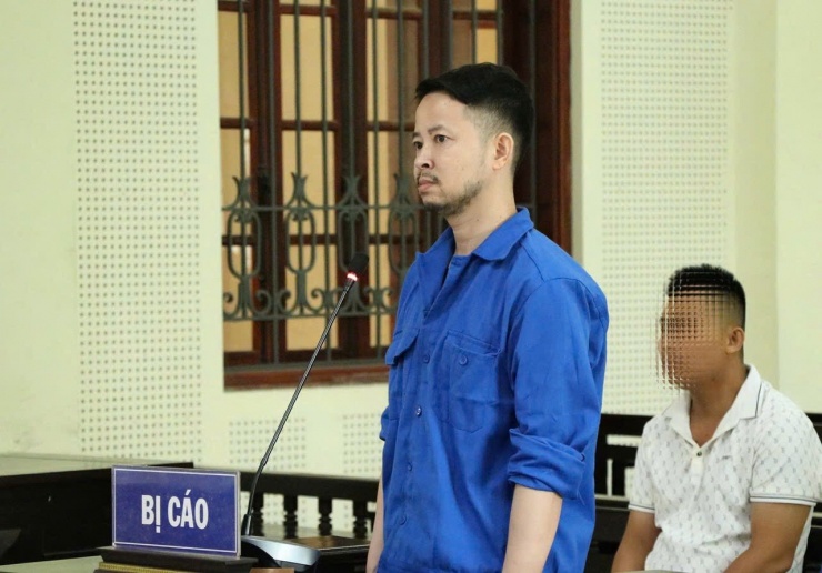 Bị cáo Hồ Văn Mạnh tại tòa