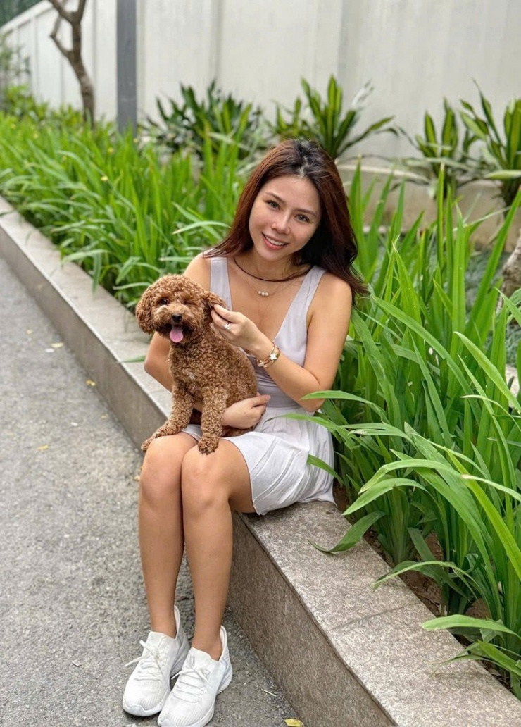 Đây là chú chó cưng Na Na rất yêu quý&nbsp;