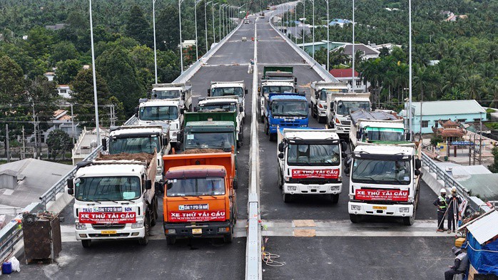 Mỗi đợt thử tải kéo dài khoảng 10 - 20 phút