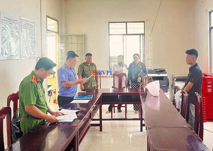 Một bị can bị Cơ quan Điều tra VKSND tối cao khởi tố. Ảnh: BVPL